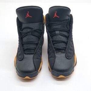 Jordan Brand Air Jordan 13 “Melo” Black Yellow Sneakers Youth 7Y Women 8.5